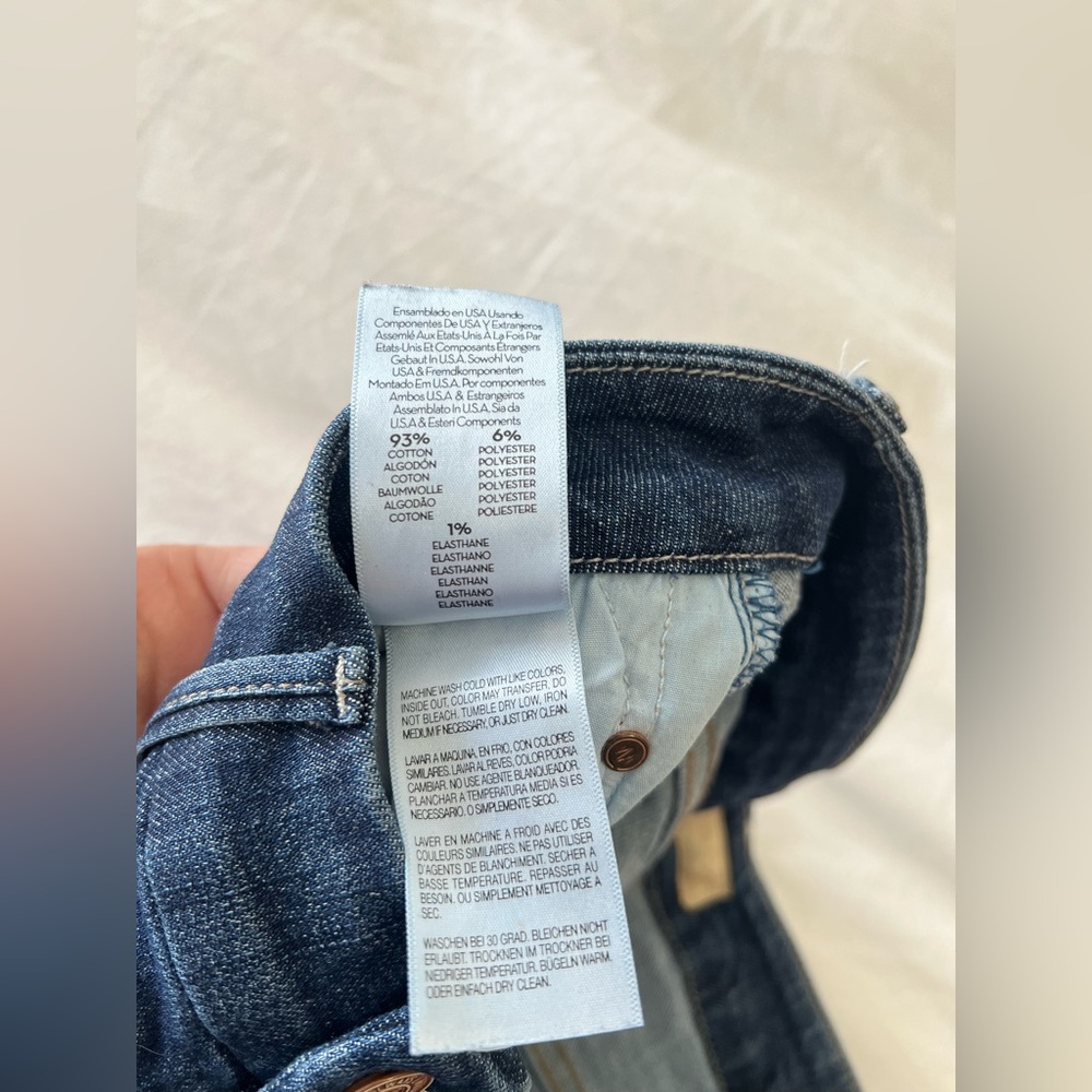 MOTHER | SZ 28 | Lot 2 Looker Ankle Fray | Clean Sweep Skinny | Fingerprints - Picture 7 of 15